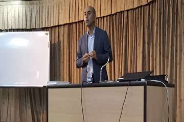 برگزاری جلسه آموزشی کنترل و مدیریت صدا در دانشکده بهداشت